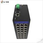Managed Industrial 16-port 10/100/1000T 802.3at PoE + 8-port 10/100/1000T