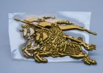 TPU Embossed Heat Transfer Clothing Labels With Custom Shiny Logo