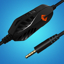 Noise Cancelling Wired PC Gaming Headphones 7.1 Surround Light Up For Xbox And PS4