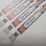 Waterproof Wine Label Stickers with Tear Resistant Permanent Adhesive Roll