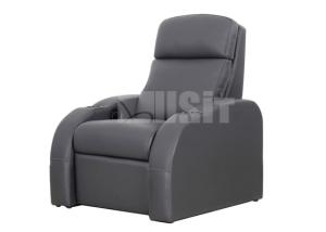 China Premium Leather Electric Recliner Couch Chair Push Headrest Commercial Furniture wholesale