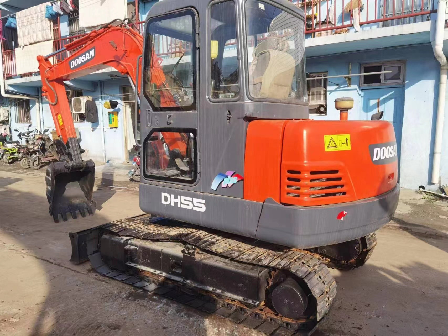 5t Used Mini Digger Doosan DH55 DH60 Crawler Excavator