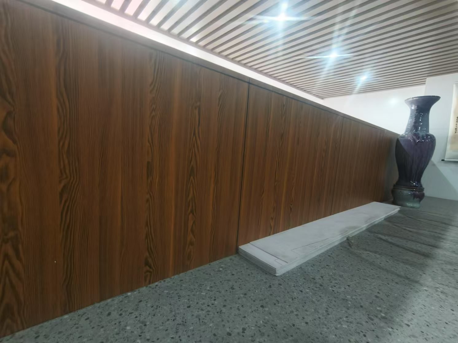 Aluminum Skin 0.25mm 4mm Acp Polyethylene Mahogany Water-Proof PE Aluminum Composite Panel 1.22*2.44m Per Sheet