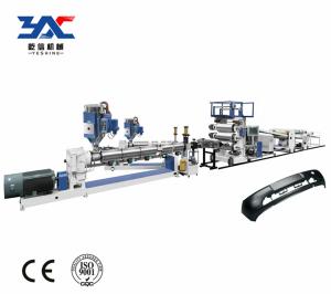 China Car Bumper Plastic Sheet Making Machine wholesale