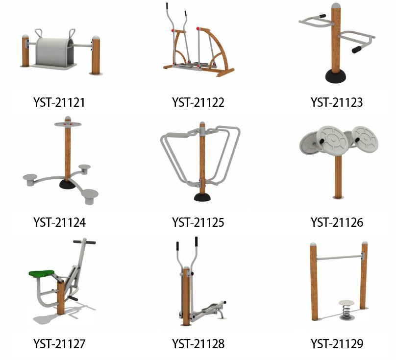 Modular Outdoor Workout Equipment Galvanized Pipe Outdoor Exercise Equipment