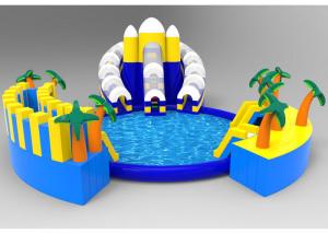 China Fun Inflatable Amusement Park Professional Easy Package Anti UV For Toddlers wholesale