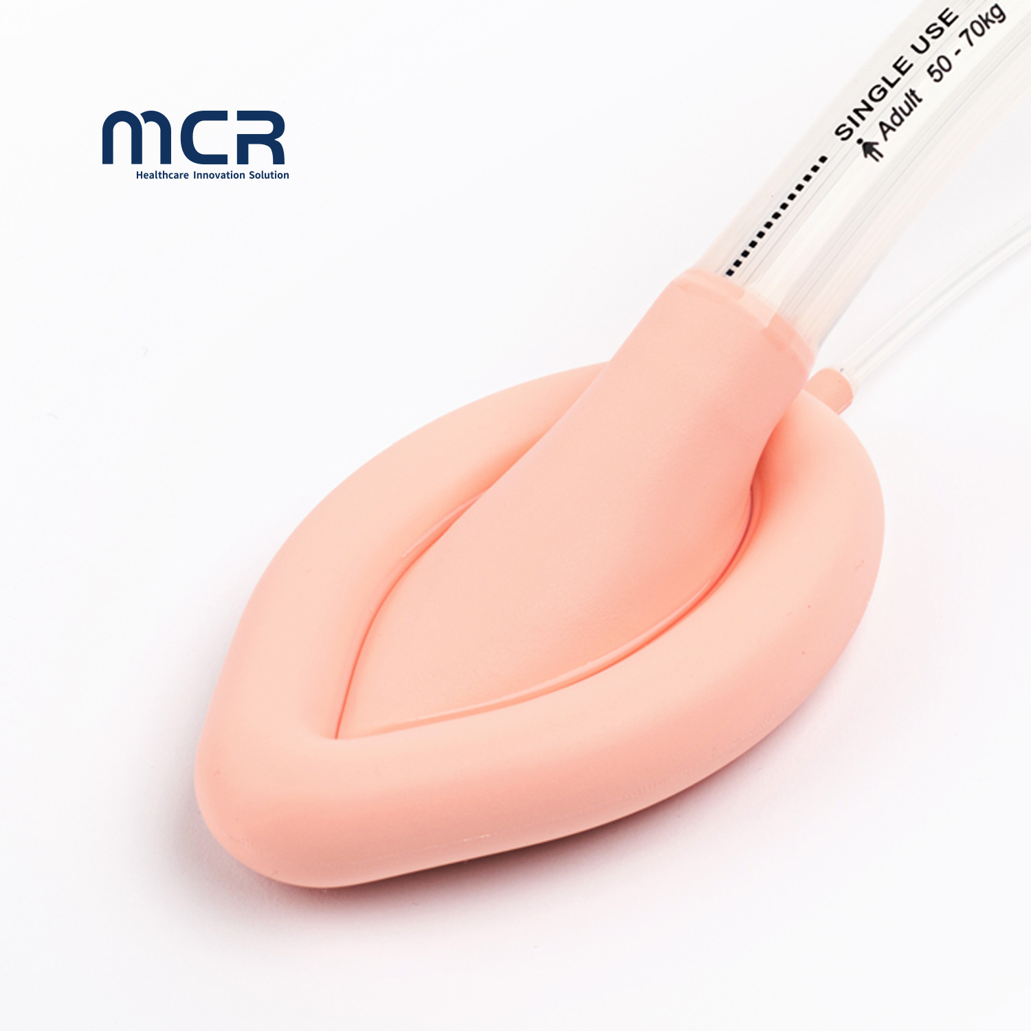 Regualr Type Reusable Silicone Mask Airway With Transparent Tube
