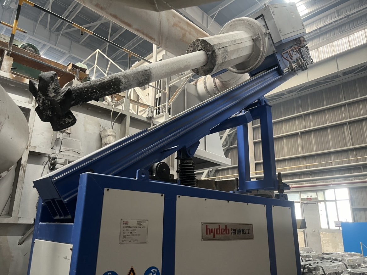 Maximum Flow Rate 6～30m3/H Flux Injection Machine Minimum Cooling Time Between Refining 20min