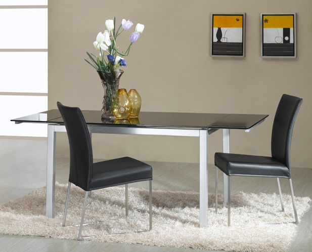 Glass Top Dining Table