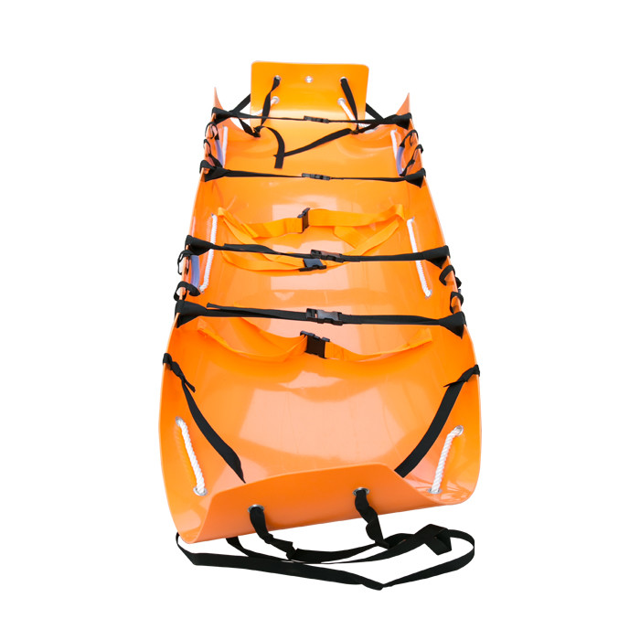 China Portable Plastic Fire Rescue Emergency Folding Stretcher wholesale