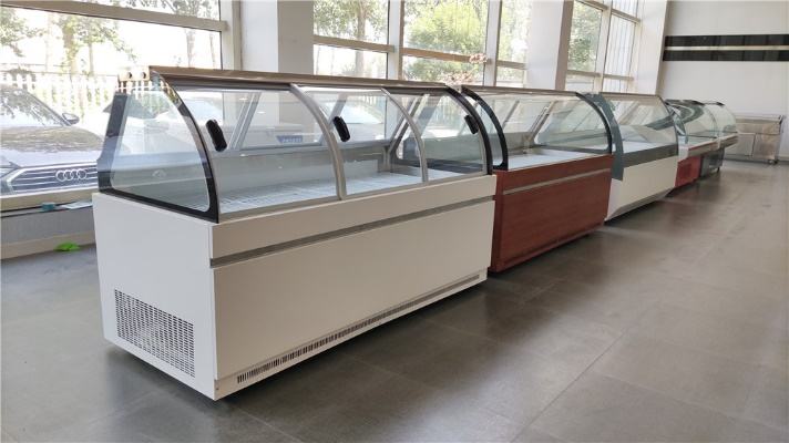 Meat Food Stainless Steel Table Top Freezer 1.8m Dirct Cooling