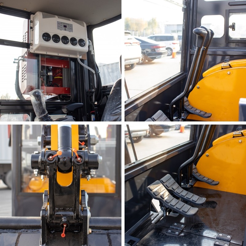 HT 20 Small Hydraulic Excavator High Durability And Performance