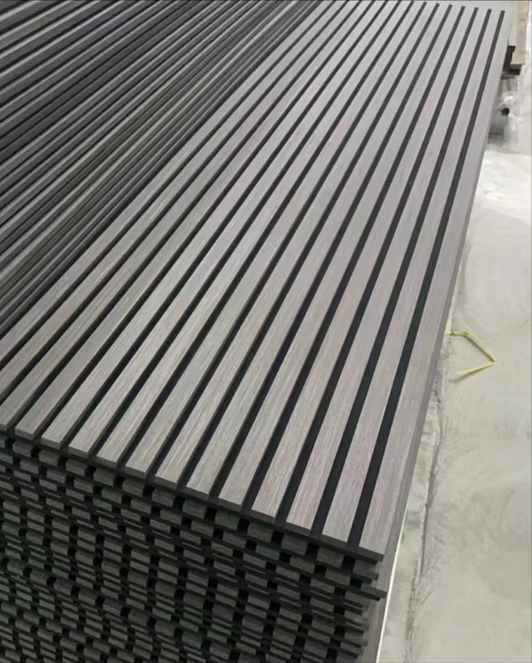 Customized Wood Akupanel Acoustic Panel Wood Wool Veneer Slats Akupanel