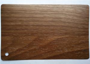 China Self Adhesive Lamination PVC Wood Grain Foil Walnut Wooden wholesale