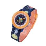 Nylon Strap ODM Children Quartz Wristwatch 3ATM Water Resistant