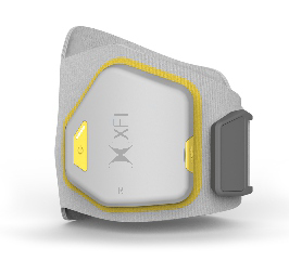Gray And Yellow Foot Drop Machine , Bluetooth Connect Foot Drop Equipment