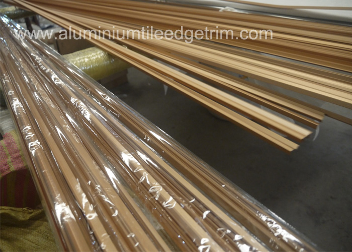 anodized aluminium alloy decorative profile