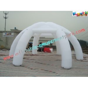 PVC Tarpaulin Inflatable Party Tent , Customized Dome Marquee