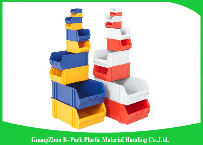 Top Plastic Solid Warehouse Storage Bins Space Saving Long Service Life PE