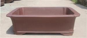 China Outdoor Ceramic Big Bonsai Pots Planters GP8023 Set3 wholesale