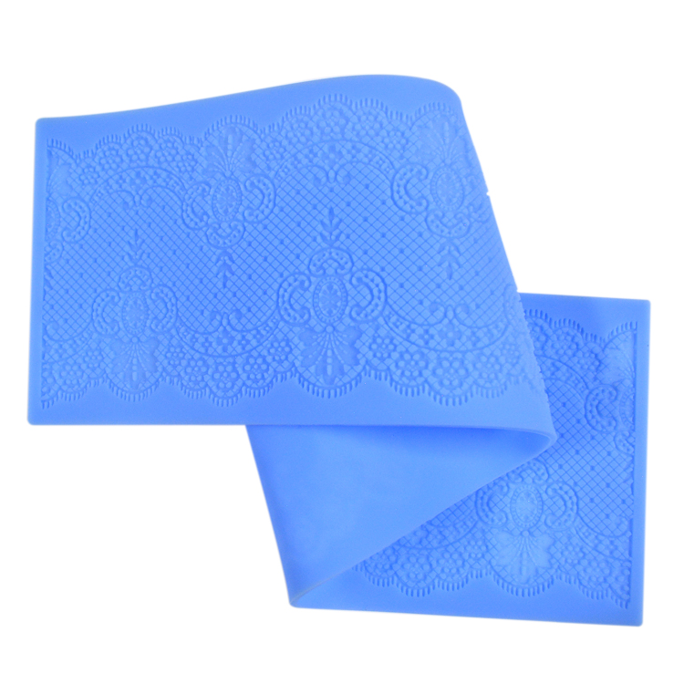Custom Logo Silicone Baking Utensils Exquisite Lace Molds For Cake Decorating