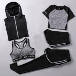 3pcs/Set Workout Crop Tops Bra For Teenager XXL Blue Antibacterial