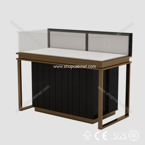 China new special wood glass wholesale jewelry showcases wholesale