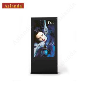China 55inch Outdoor Weather Proof Free Standing Digital Signage Display Screens Vertical Digital Signage wholesale