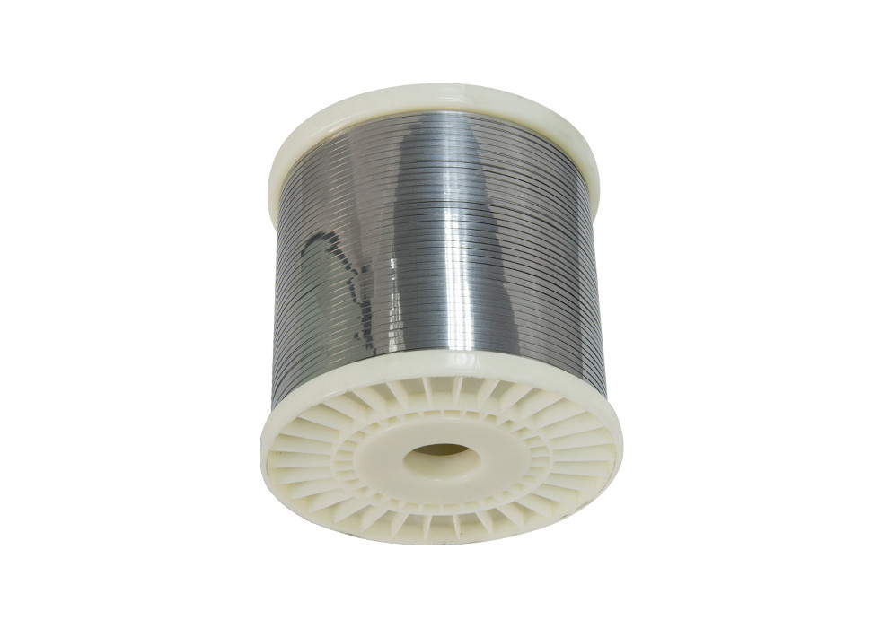 Custom Width Fe Cr Al Alloy Ribbon Flat Wire 0Cr21Al6Nb For Heating Resistor