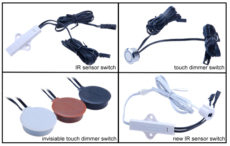 LED Touch Dimmer Sensor Switch Dimmable 20W For Hidden Installation
