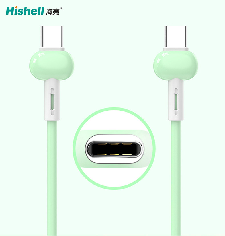 Anti Abrasion Mobile Phone Charging Cable Fast Charging Elastic Multicolor