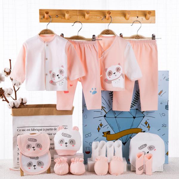Golden supplier organic 100% cotton shower clothings clothes jumpsuits box