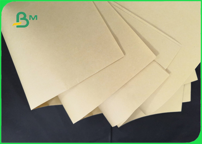 FSC 70gsm 80gsm Bamboo Pulp Brown Kraft Paper For Envelope Good Stiffness