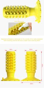 China Yellow Corn Molar Stick 20cm Dog Toothbrush Cute Pet Toys wholesale