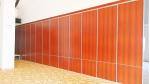Acoustic Fabric Sliding Hotel Movable Partition Walls with Aluminium Track