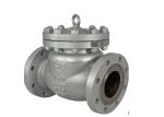 H44H Cast Steel Swing Check Valve Steam High Temperature One Way Flange Check