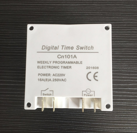 Timer Relay CN101A 7 Day Digital Programmable Repeat Cycle