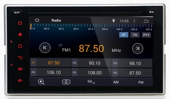 Ouchuangbo Auto GPS Navigation Stereo for Nissan Pathfinder /Treeano /Navara DVD Radio Blu