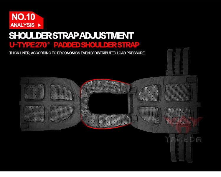 Multi-functional Tactical Plate Carrier / outdoor Rapid Assault Vest