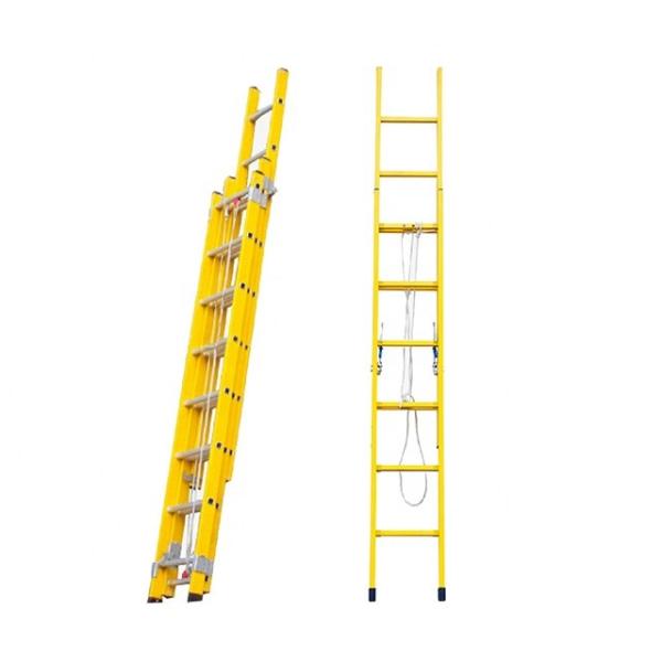 Two Section FRP Fiberglass Step Ladder Reinforced Plastic Material