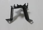 metal stamping parts, black coated steel stamping support bracket