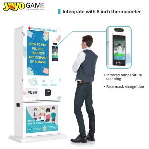 China Thermometers vending machine Automatic PPE Dispenser With Thermometer wholesale