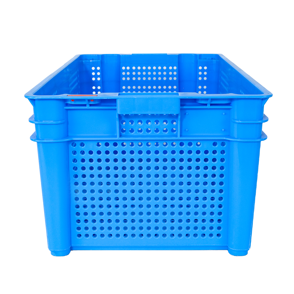 PP Mesh Plastic Dislocation Turnover Basket for Eco-friendly Crate Stacking and Nesting