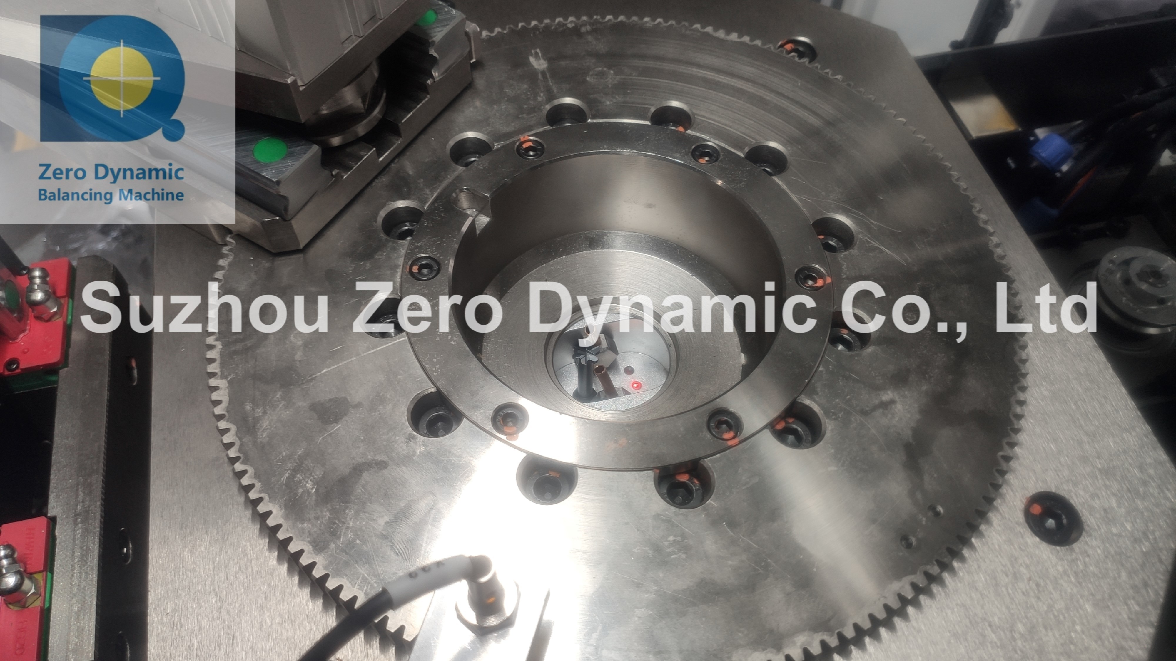 Two Station Cooling Fan Blade Automatic Balancing Machine Vertical Double Plane Milling Correction Balancer