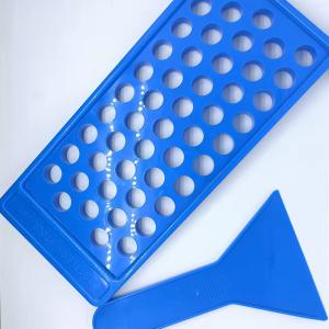 China Cosmetic Spatula Lip Balm Filling Tray Tube holder 50 Holes wholesale