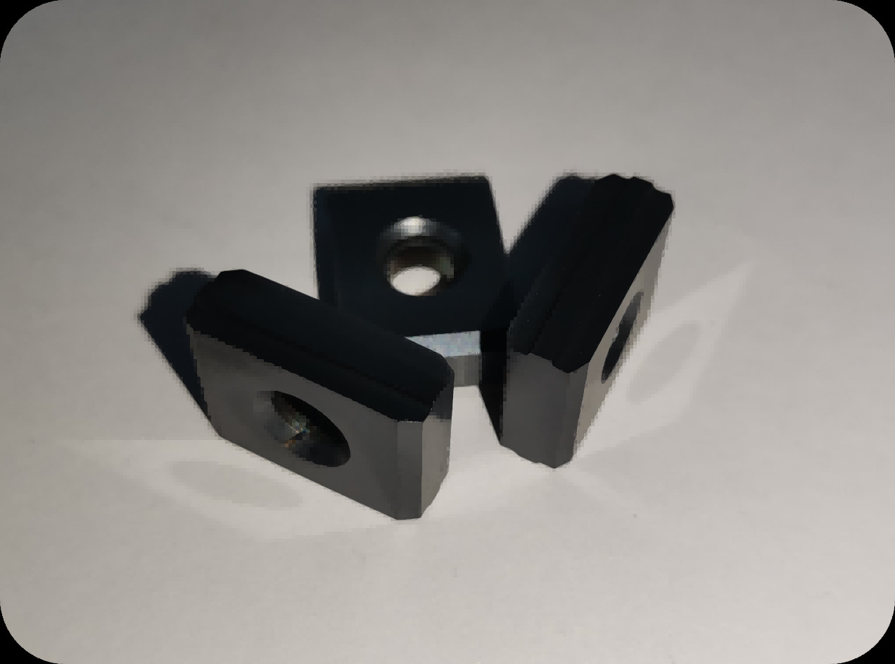 YD201 Indexable Cnc Blade Inserts Integral Inlaid Shock Absorption Type