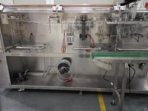 China Stand Up Jucie Pouch Packing Machine 30-70bags/Min Speed 11000KG Weight wholesale