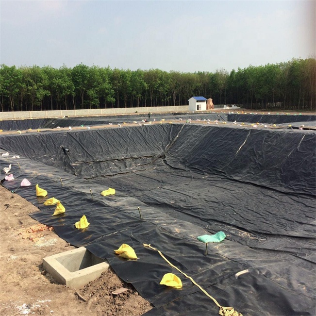 0.5mm Black HDPE Geomembrane for Fish Farming Long-Lasting and Environmentally Friendly