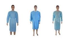 China Breathable Disposable Medical Gowns , Microporous Disposable Isolation Gowns wholesale