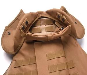 China OEM Stab And Bullet Proof Vest Concealed Khaki MOLLE System wholesale